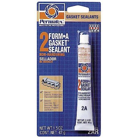 Form-A-Gasket No. 2 Slow-drying, Non-Hardening Sealant, 1.5 oz.