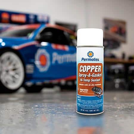 Copper Spray-A-Gasket: High Temp Sealant, 12 oz.