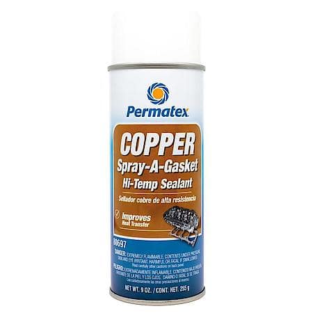 Copper Spray-A-Gasket: High Temp Sealant, 12 oz.