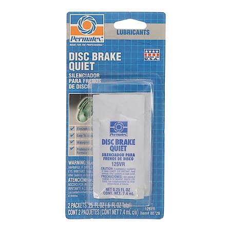 Disc Brake Quiet, Contains (2) .25 oz. Squeeze Pack
