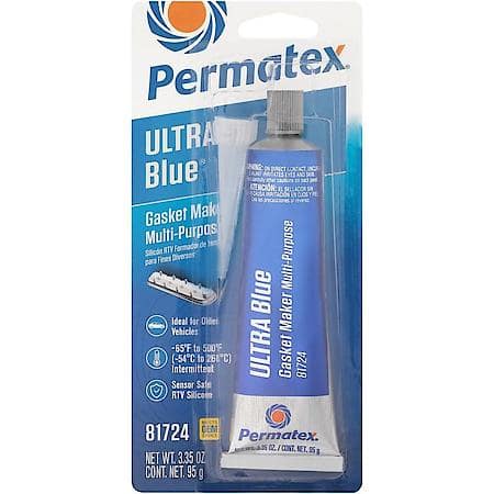 Sensor-Safe, Multi-Purpose RTV Silicone Gasket Maker, 3.35 oz.