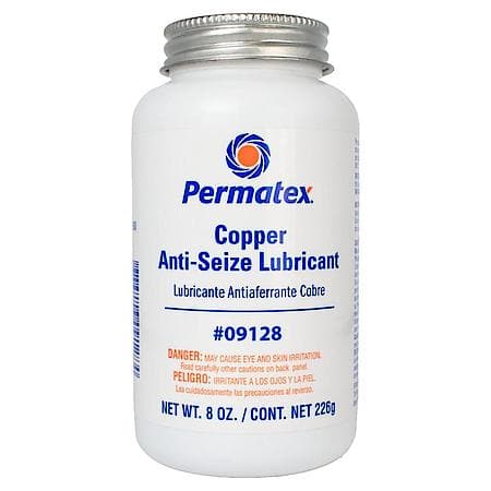 High-Temperature Copper Anti-Seize Lubricant For Extreme Conditions, 8 oz.