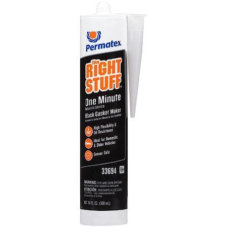 The Right Stuff Black Instant Gasket Maker, 300 Ml Cartridge