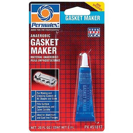 Anaerobic 518 Gasket Maker for Aluminum Parts, 6 mL Tube