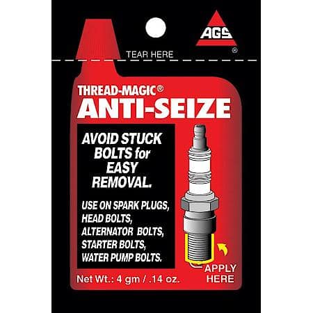 Thread-Magic Anti-Seize Grease, Pouch, 4 g, 100