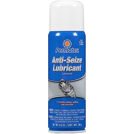 Silver Anti-Seize, Anti Seize Lubricant (High Temperature), 8.5 oz.