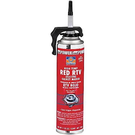 Red RTV High Temp Gasket Sealant, 205g Power Can
