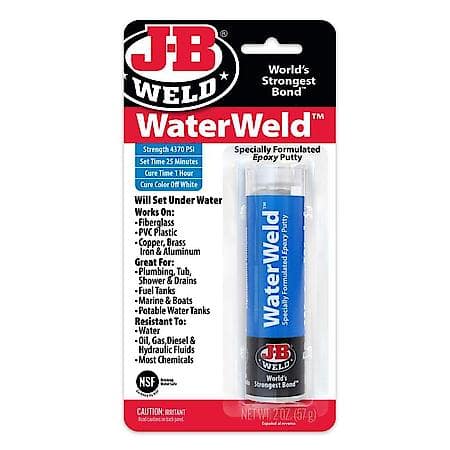 WATERWELD EPOXY PUTTY - 2 OZ