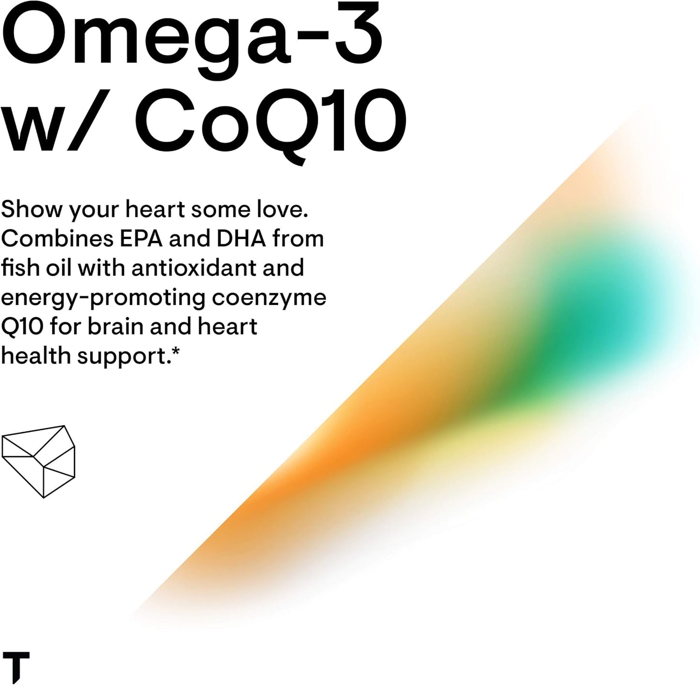 THORNE Omega-3 with CoQ10 - Omega-3 Fatty Acids Supplement with CoQ10 - EPA and DHA - 90 Gelcaps