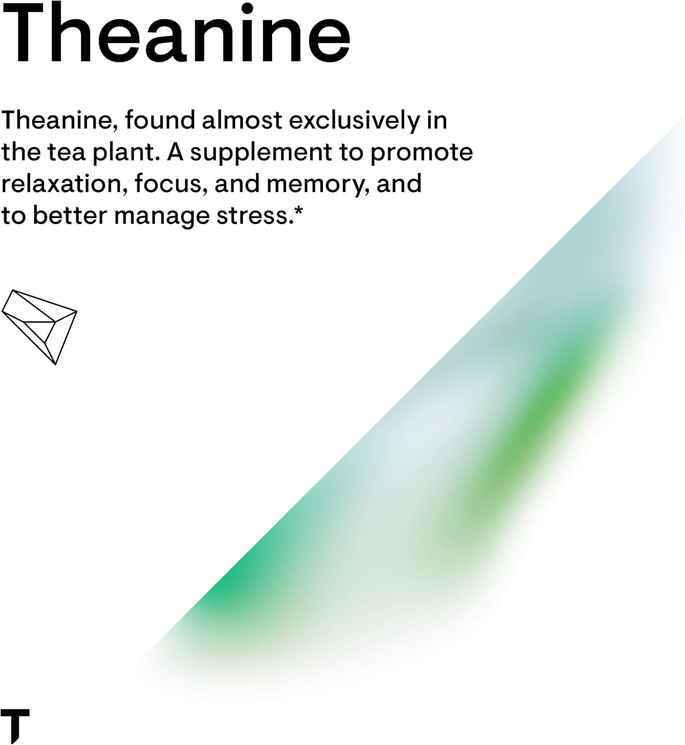 THORNE Theanine - 200mg of L-Theanine - Support a Healthy Stress Response, Relaxation, and Focus - Increases Brain Alpha-Wave Production - 90 Capsules