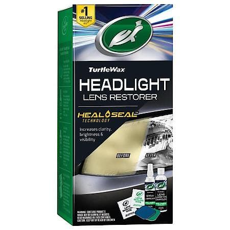 Headlight Lens Restorer - Removes oxidation and seals headlights