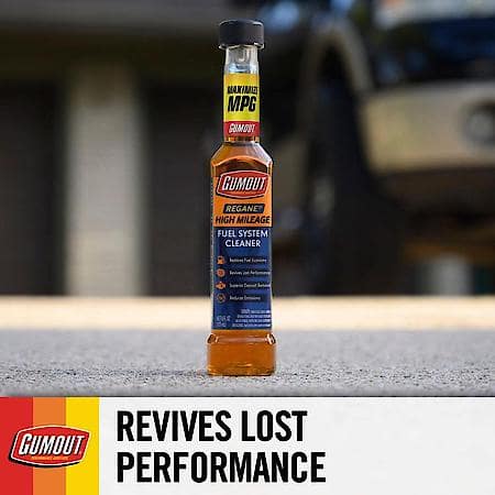 Regane High Mileage Fuel System Cleaner: Removes Deposits, Treats 21 Gallons, 6 oz.