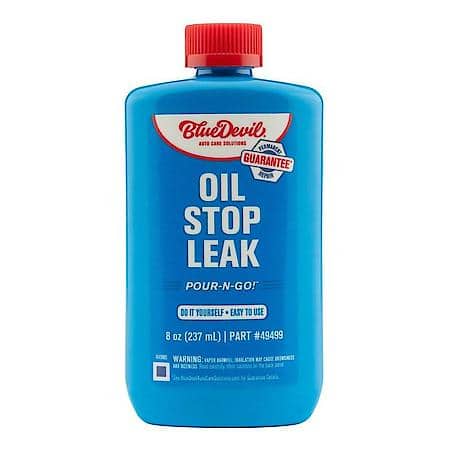 Oil Stop Leak - Permanent Repair & reconditions Rubber Seals, 8 ounces