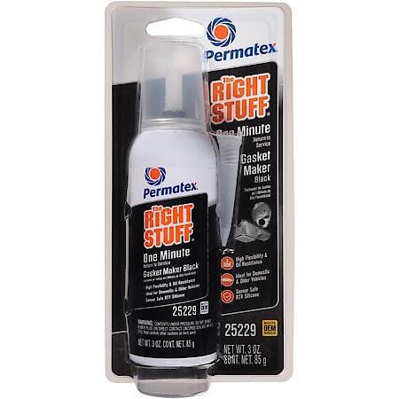 The Right Stuff: 1 Minute Gasket Maker: Black, 3 OZ