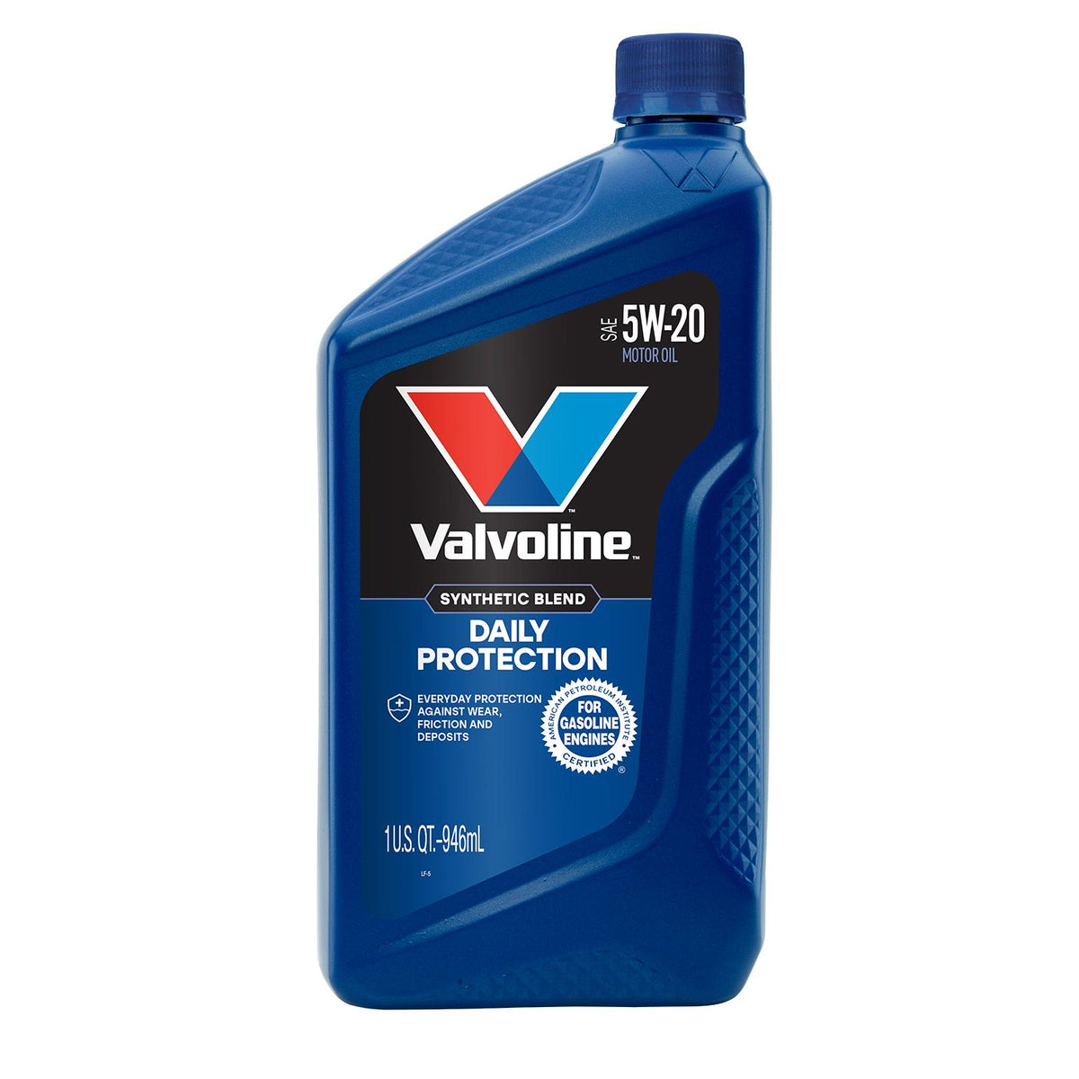 Valvoline Daily Protection Synthetic Blend 5W-20 Motor Oil 1 Quart 797974