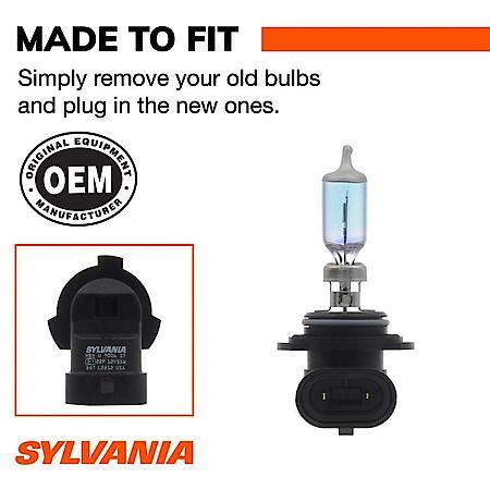 9006 SilverStar: Halogen Headlight Bulb, Brighter Downroad and Whiter Light, 1 Pack