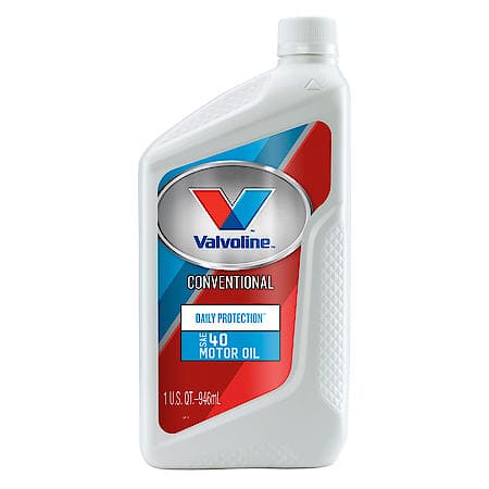 Daily Protection SAE 40 Conventional Motor Oil, Minimizes Wear, 1 Quart