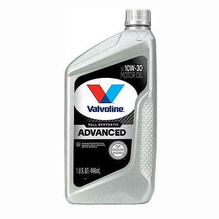 Advanced Full Synthetic 10W-30 Motor Oil, Maximizes Engine Life, 1 Quart
