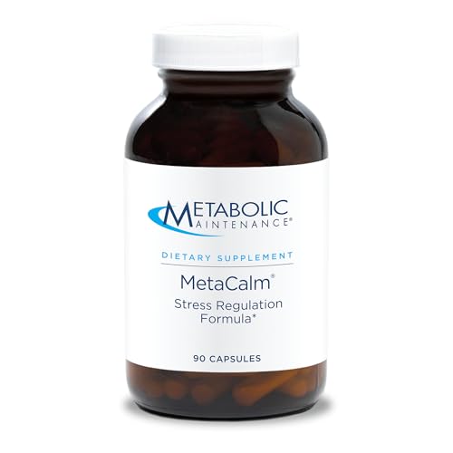 Metabolic Maintenance MetaCalm - Sleep + Mood Support Supplement - Synergistic Complex with Folate, Magnesium, GABA, 5-HTP, L-Theanine + B6 (90 Capsules)