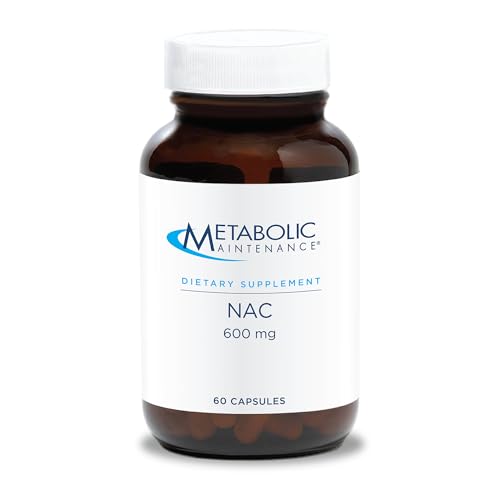 Metabolic Maintenance NAC - 600 mg - 60 Capsules