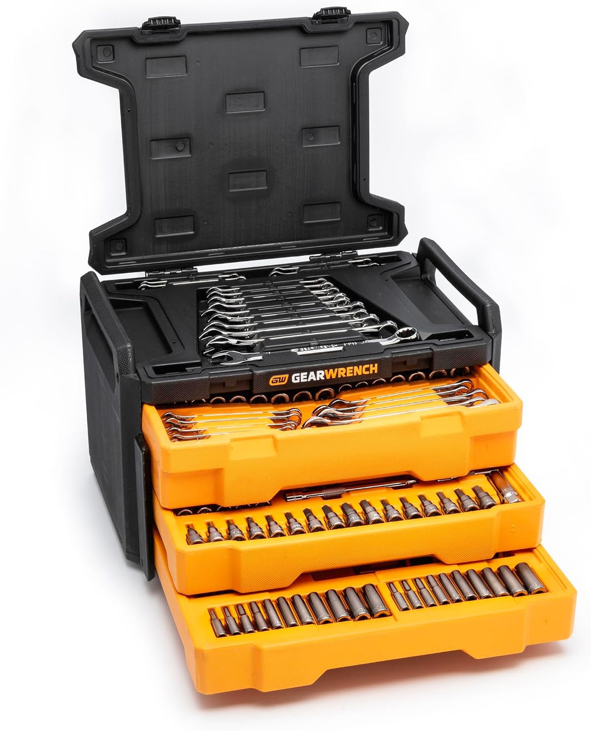 GEARWRENCH 232 Piece 72T 6 & 12 Pt SAE/mm Mechanics Tool Set | GW72LLCBMTS