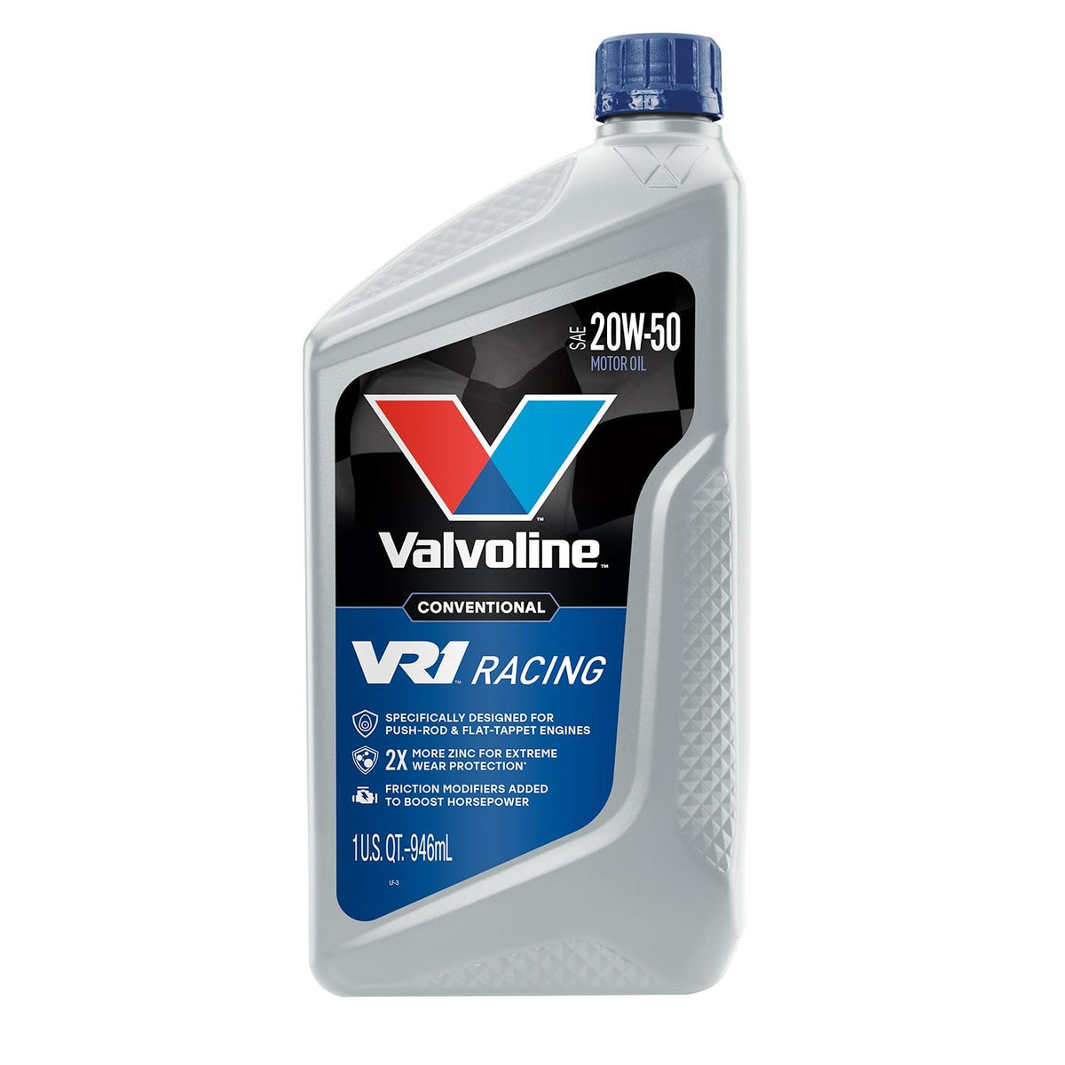 Valvoline VR1 Conventional 20W-50 Motor Oil 1 Quart 822347