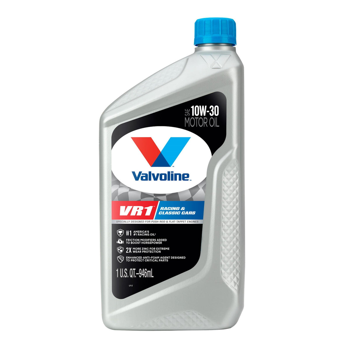 Valvoline VR1 Conventional 10W-30 Motor Oil 1 Quart 822388