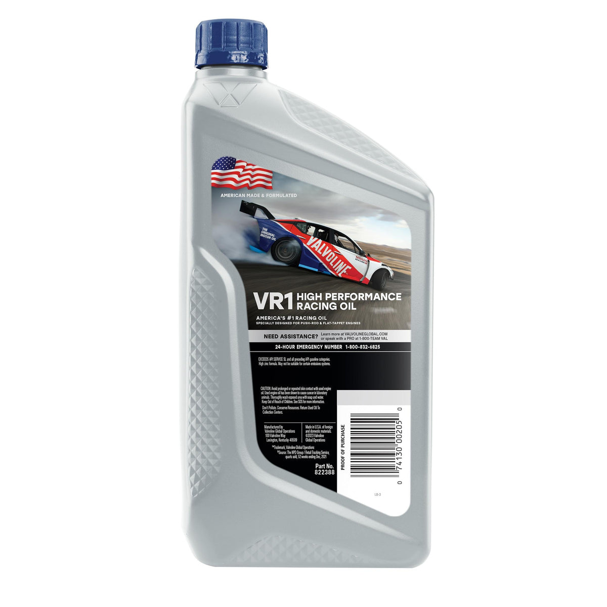Valvoline VR1 Conventional 10W-30 Motor Oil 1 Quart 822388