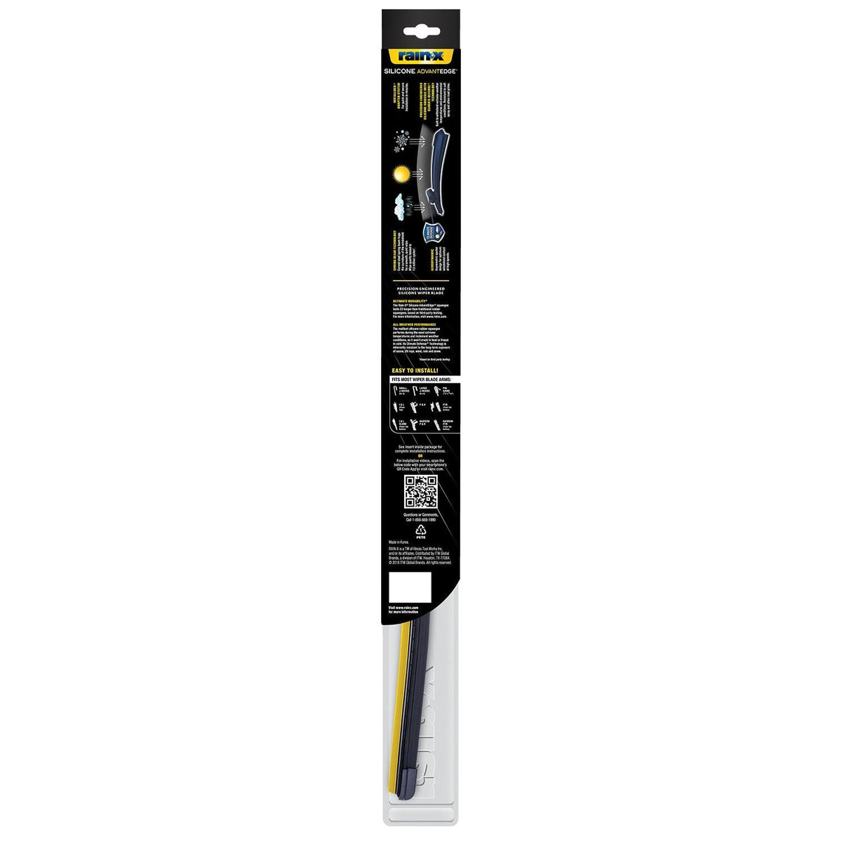Rain-X Silicone AdvantEdge 14 in Wiper Blade 830014Z