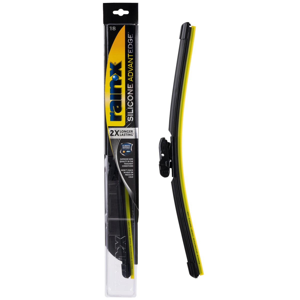 Rain-X Silicone AdvantEdge 18in Wiper Blade 830018Z