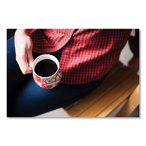 Folgers Coffee, Half Caff, 22.6 oz Canister, 6/Carton