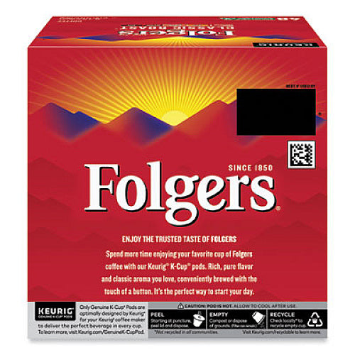 Folgers Gourmet Selections Classic Roast Coffee K-Cups, 48/Box