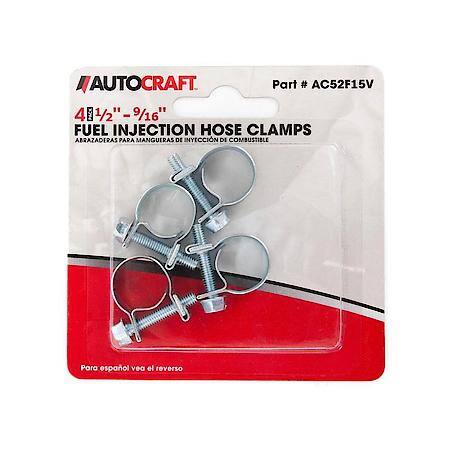 5/16" Automotive Fuel Injection Hose Clamp (4-Pack)