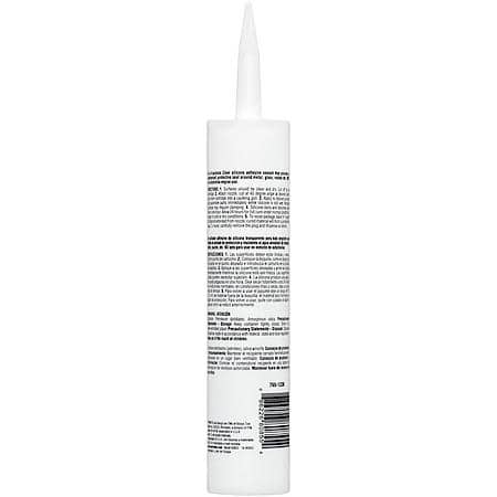 Clear RTV Silicone Sealant: Waterproof, Durable, & Flexible, 11 oz.