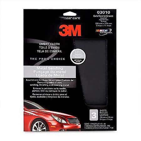 Emery Cloth, 9" x 11", Assorted