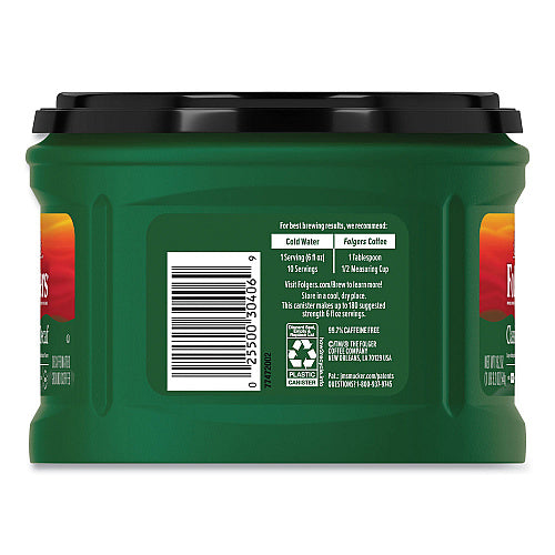 Folgers Coffee, Classic Roast Decaffeinated, Ground, 19.2 oz Can