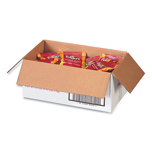 Folgers Coffee, Fraction Pack, Classic Roast, 1.5oz, 42/Carton