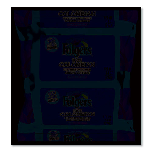 Folgers Coffee Filter Packs, 100% Colombian, 1.4 oz Pack, 40/Carton