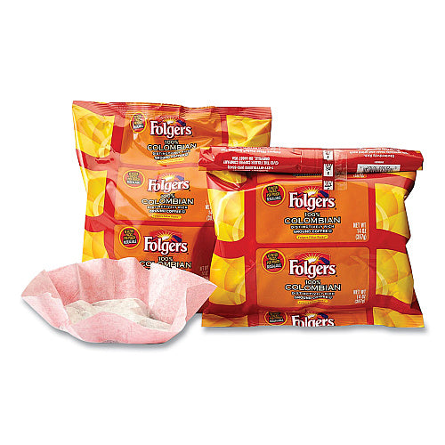 Folgers Coffee Filter Packs, 100% Colombian, 1.4 oz Pack, 40/Carton