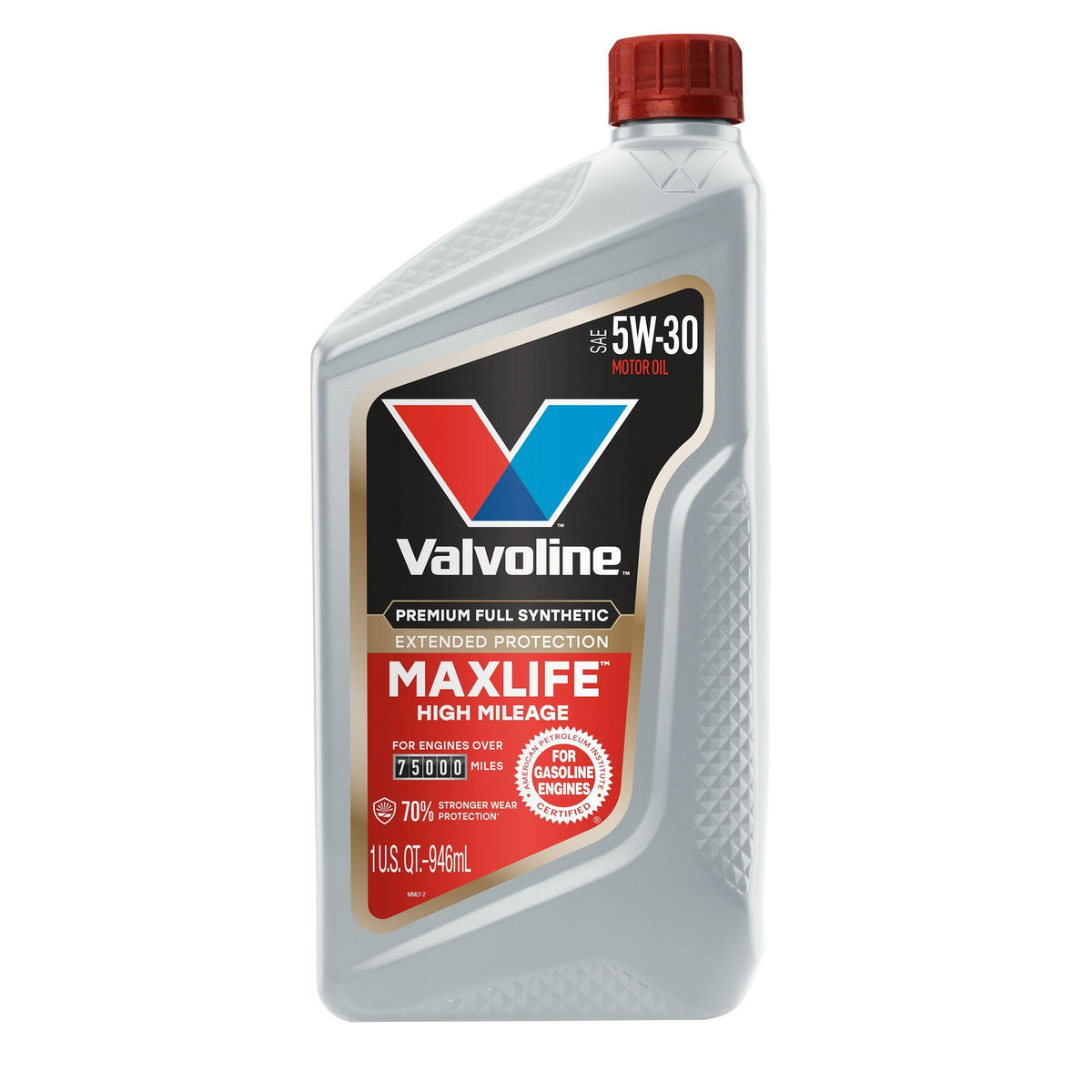 Valvoline MaxLife Extended Protection Full Synthetic 5W-30 Motor Oil 1 Quart 899383