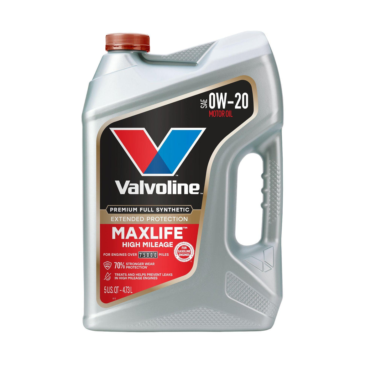 Valvoline MaxLife Extended Protection Full Synthetic 0W-20 Motor Oil 5 Quart 899385