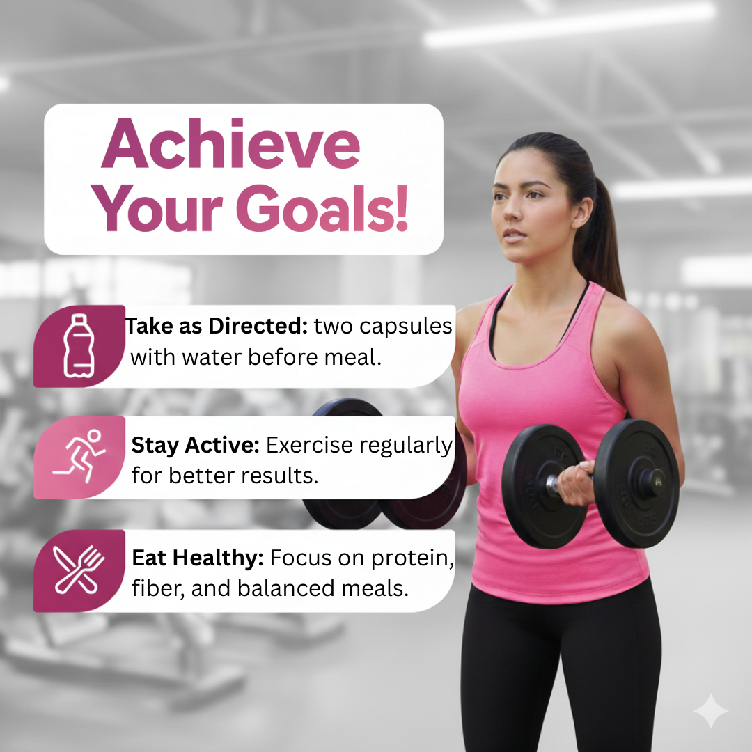 GLP-1 Weight Management Supplement for Women and Men | Akkermansia Probiotic with Prebiotic Fiber | Formulated to Support Natural GLP1 Production, Hunger & Metabolism Support | Appetite Regulation for Gut Health | 60 Capsules | JUSINCASE®
