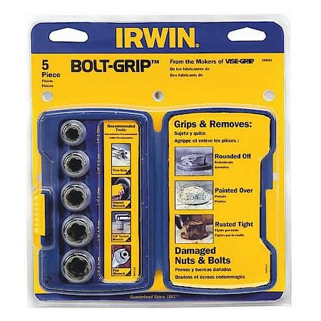 5-Piece Bolt Removal Tool Set With Case