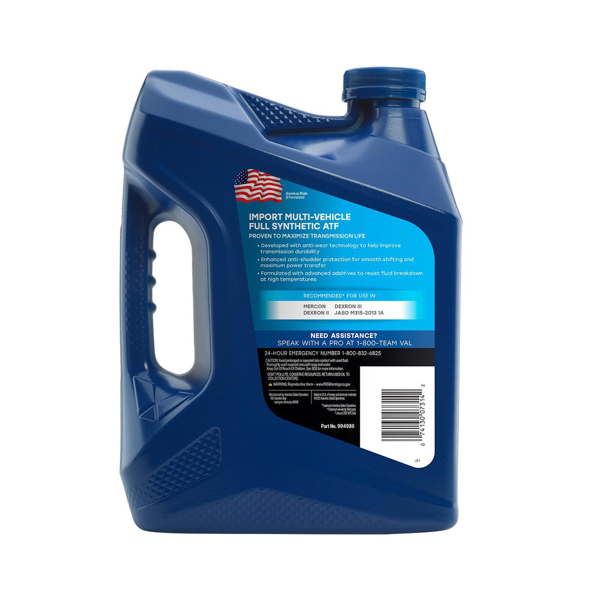 Valvoline Full Synthetic Automatic Transmission Fluid | 904986