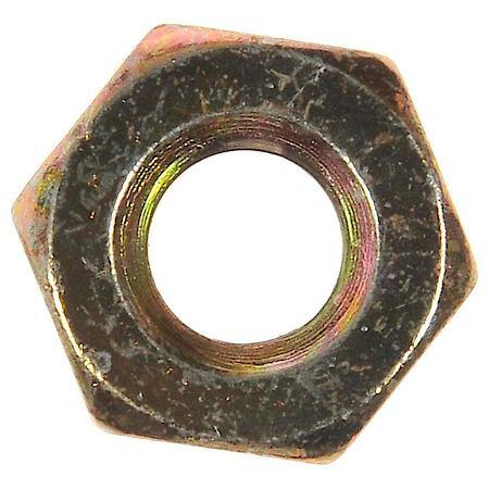 Hex Nut-Grade 8-Thread Size- 1/4-20, Height 7/16 In.