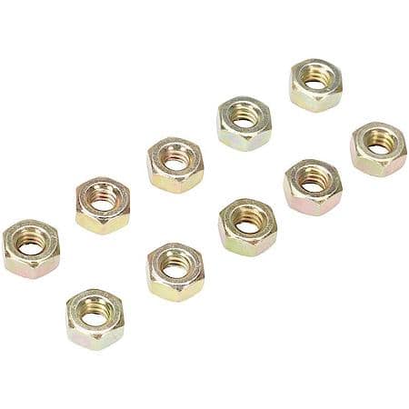 Hex Nut-Grade 8-Thread Size- 1/4-20, Height 7/16 In.