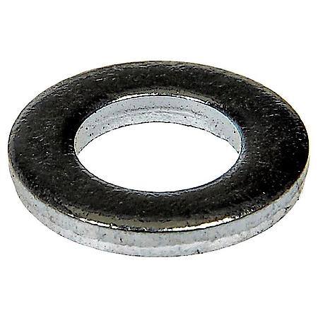 Flat Washer, Steel, Grade 8, 1/4 In. Inside Diameter, Pack of 2