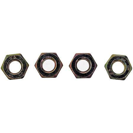 Hex Nut-Grade 8-Thread Size- 1/4-28, Height 7/16 In.