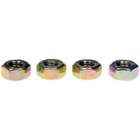 Hex Nut-Grade 8-Thread Size- 1/4-28, Height 7/16 In.