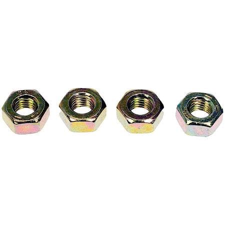 Hex Nut-Grade 8-Thread Size- 1/4-28, Height 7/16 In.